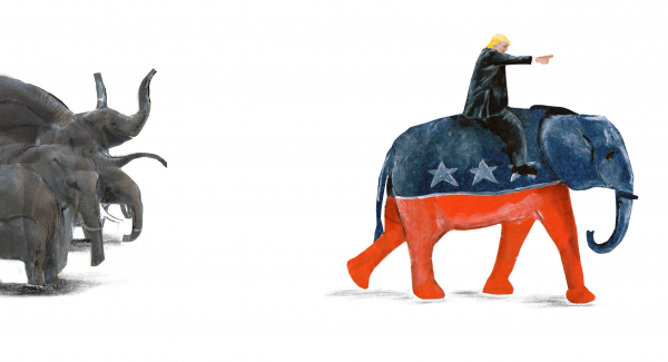 Trouble in the Elephant Camp, Grace Alexandra Russell (http://www.gracerussell.co.uk/)