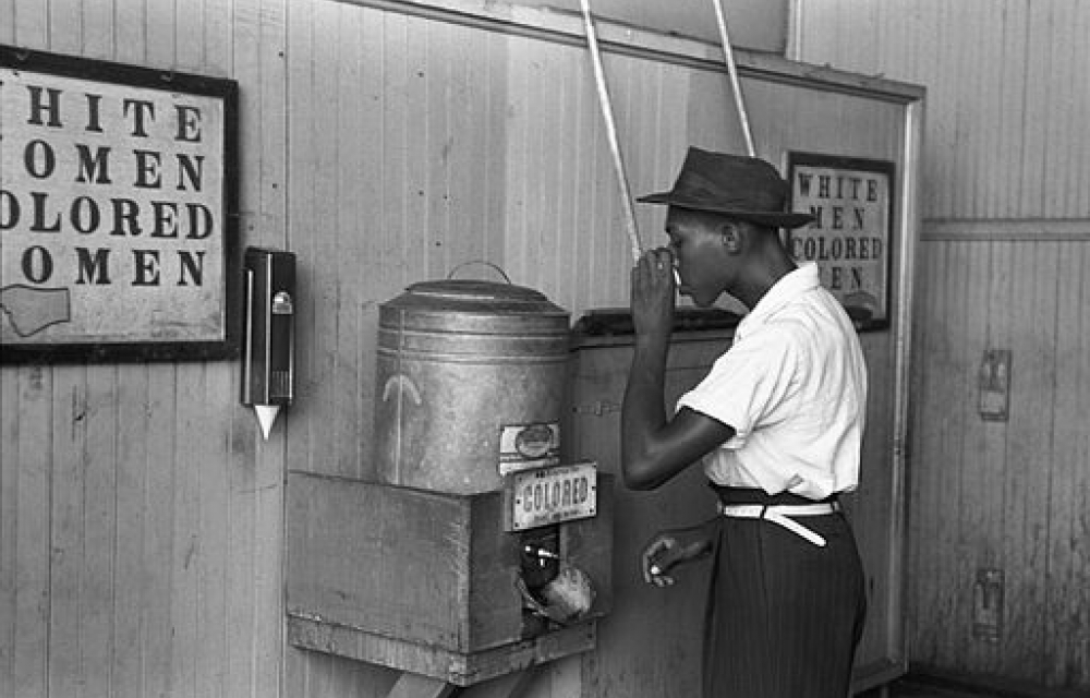 "Colored" drinking fountain (Oklahoma, 1939) - Wikimedia Commons