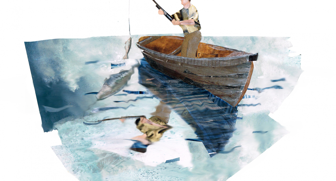 Fishing, Grace Alexandra Russell (http://www.gracerussell.co.uk/)